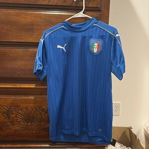 made in italy, puma, italian jersey for the national team
